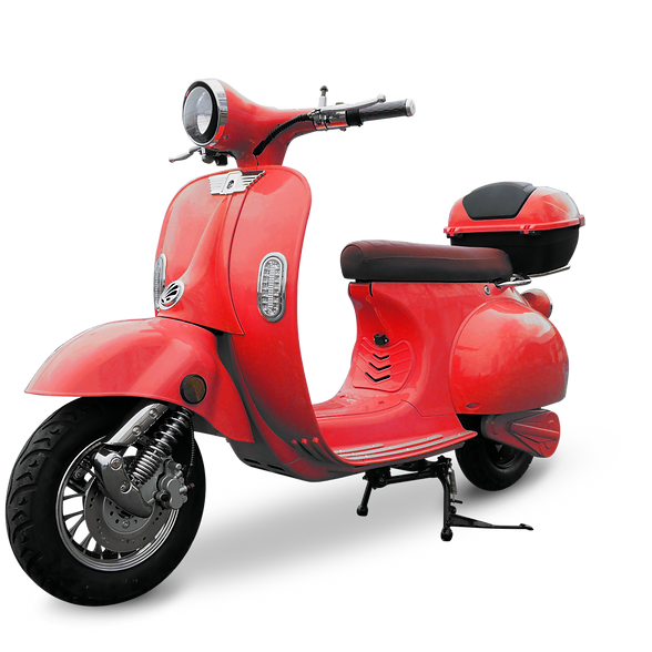 scooter-electrique-vintage-e-retro-rouge